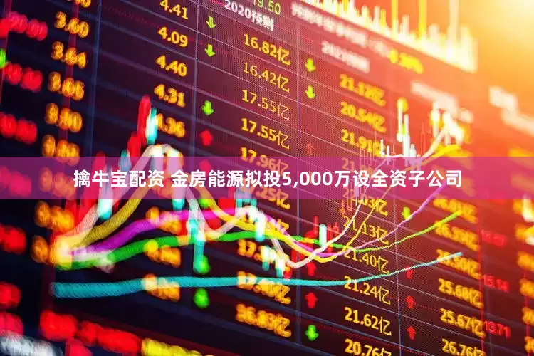 擒牛宝配资 金房能源拟投5,000万设全资子公司